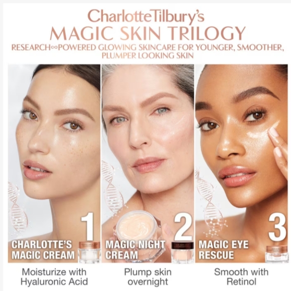 Charlotte Tilbury Magic Night Cream 15ml NWT - Picture 5 of 12